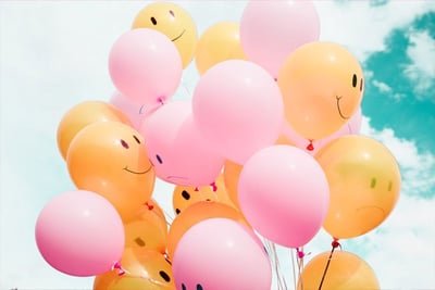 Balloons in 7 Positive Practices Blog